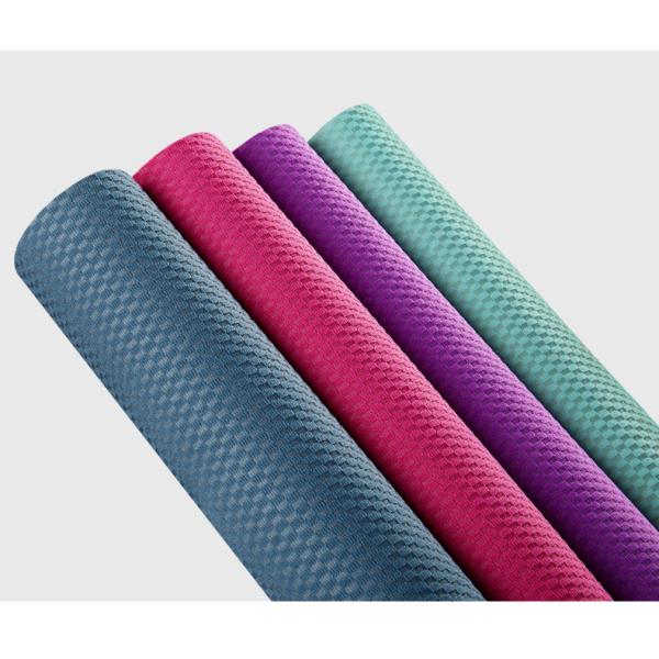 Lattice Yoga Mat, Ultra Light Yoga Mat,Supper fine Microfiber Printing Yoga Mat 1.5mm,Foldable Travel Yoga Mat