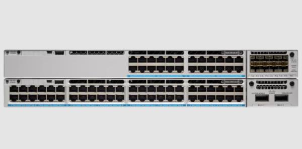Cisco Catalyst 9300 Series C9300-24P Switch with 24 Ports PoE+, 208 Gbps Switching Capacity, and Modular Uplinks