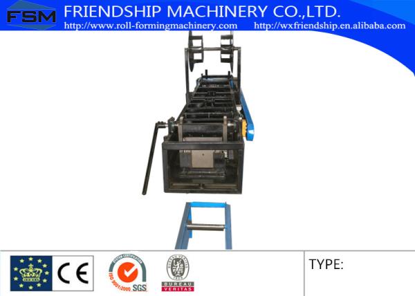 Aluminum / Color Steel Gutter Roll Forming Machine For Rain Spout / Water Pipe