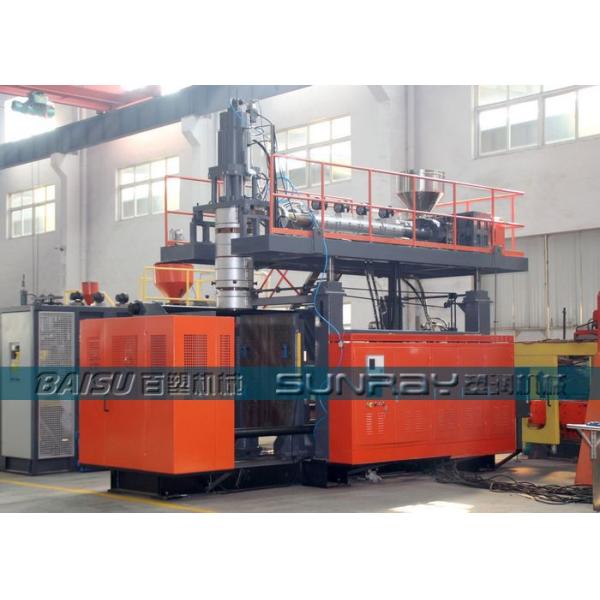 120L HDPE Blow Moulding Machine , Extrusion Plastic Tool Box Blow Molding Machine