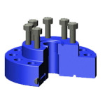 Alloy Steel Forging Tubing Head Adapter / Tubing Head Flange 7