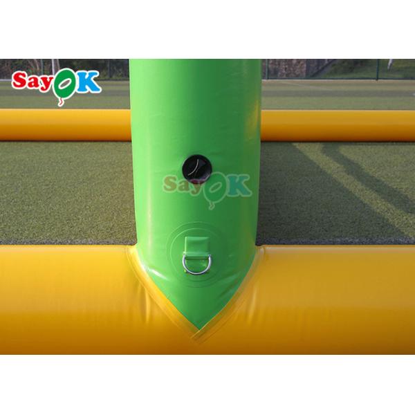 Внепроницаемый надувный бассейн для волейбола 0,9 мм ПВХ Водный волейбольный корт Взрыв Водные игрушки для спортивных водных игр