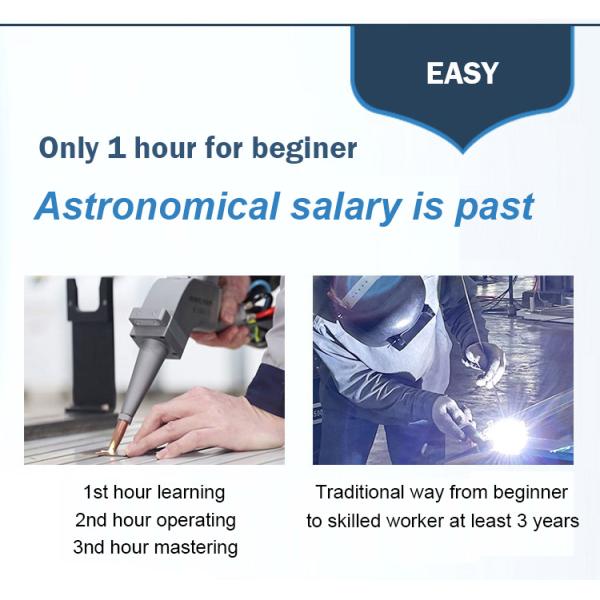 Handheld 1000W 1500W 2000W Laser Welding Machine For Mold Repairing