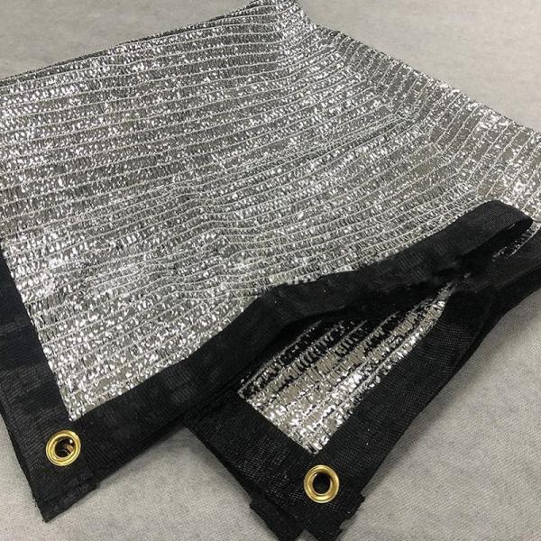 Customized Knitted 80% Aluminum Foil Shading Net for Car Parking HDPE Uv