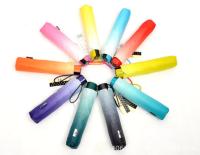 Personalizado comprima 3 Mini Windproof Rain Umbrella de dobramento