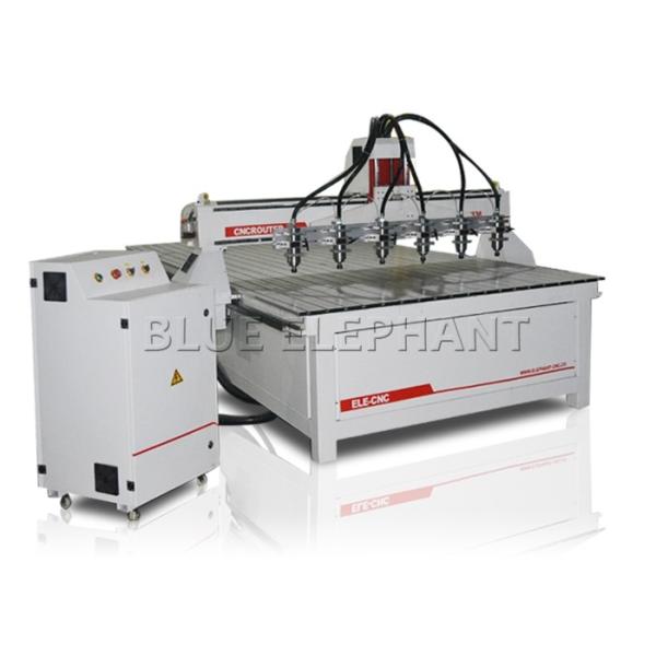 Japanese OMRON Switch , 1836 multi - heads cnc router , wooden door design cnc router machine with best price