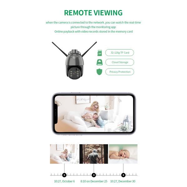 OEM ODM Low Power Solar Energy Power Battery Wireless Alert PTZ Micro 5mp Security CCTV Camera With Solar 4G Sim Wireless