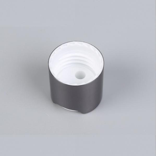 Tassel 24/410 Shiny Grey Aluminium Disc Cap For Shampoo Body Lotion