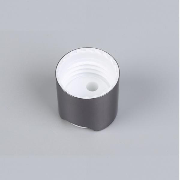 Крышка диска Tassel 24/410 сияющая серая алюминиевая для лосьона тела шампуня