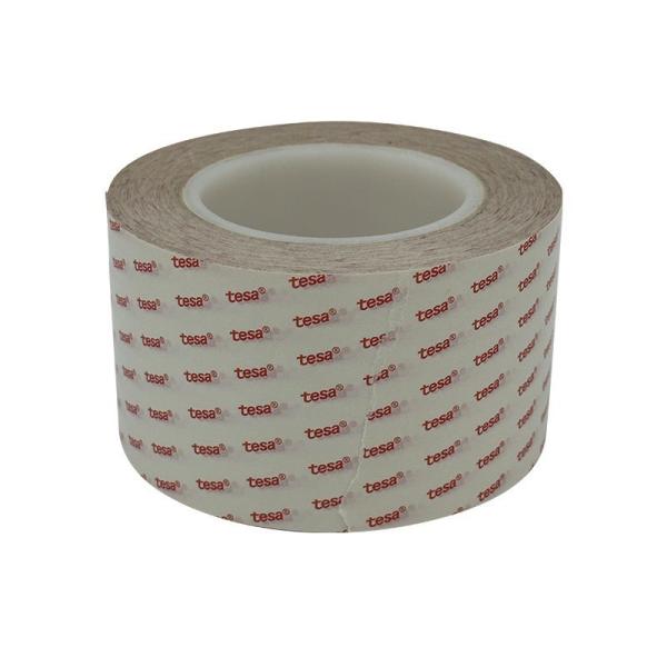 TESA 68537 Transparent PET Double Sided Adhesive Tape 0.1mm Anti-rebond with High Temperature Resistance