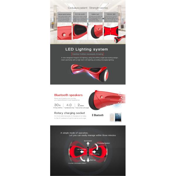 2015 More Durable and High Quality Electric Scooter 2 Wheels in Hot Selling