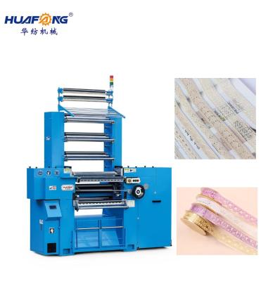 Elastic Band Crochet Weaving Machine With 12 Weft Bar Highly Efficient