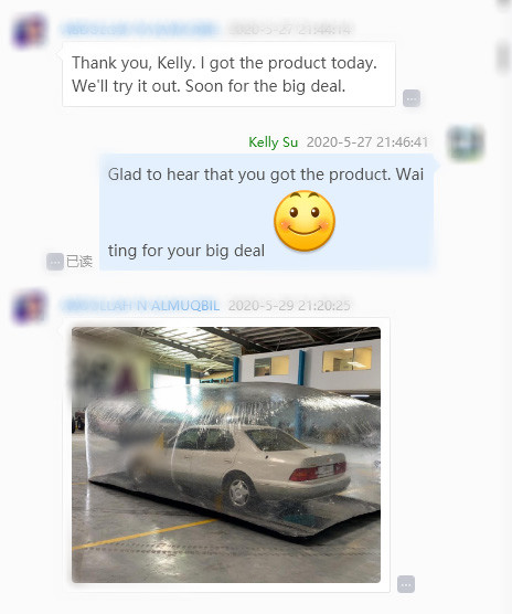 Indoor Transparent Inflatable Car Capsule Cover Tent With Filter