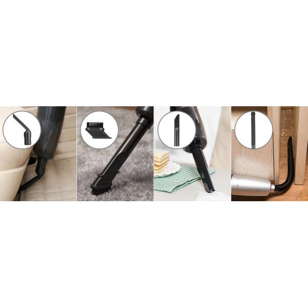 4000PA Suction Power YANTU V01 Portable Handheld Black Car Vacuum Cleaner for Car 12V