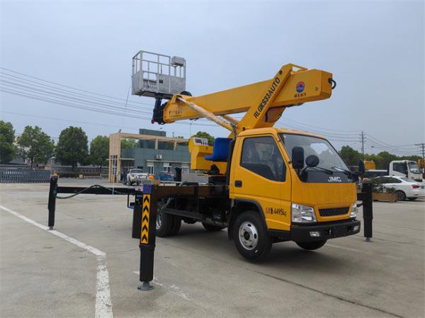Small Size 20m Aerial Working Operation Truck High Lift Platform Truck