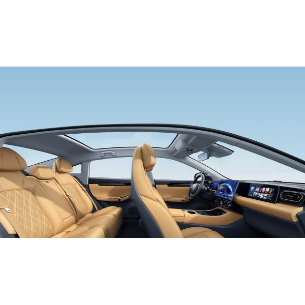 Ling Pao C01 Pure Electric Blue 316KM Battery Life -Made Extended-Range Energy Vehicle