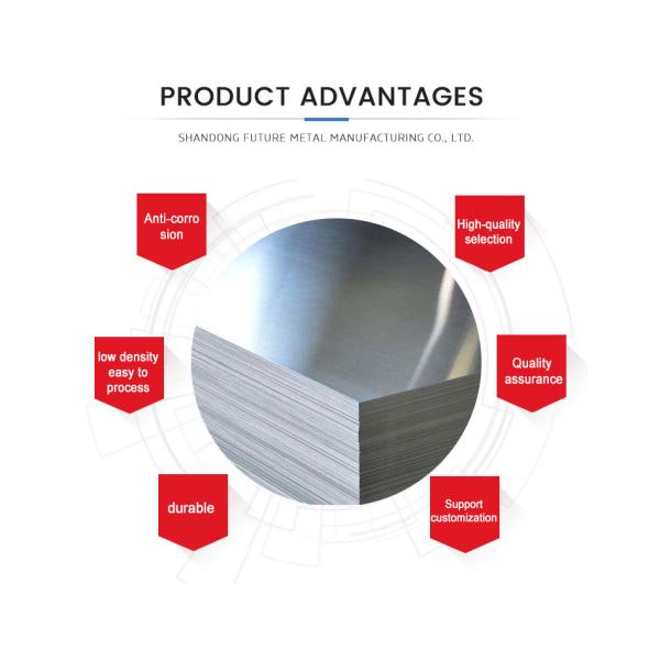 3000 Серия Алюминиевый листовой мельницы Окончание 8 мм Толщина 1060 1100 5052 5083