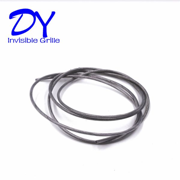 Black Aluminum Side Cover Invisible Safety Grille Safety Barrier Combining Aluminum Durability and Invisible Design for Enhanced Security