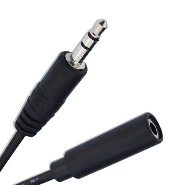 1m 3m 5m 3 Poles Trs Male to Female 3.5mm Audio Jack Cable