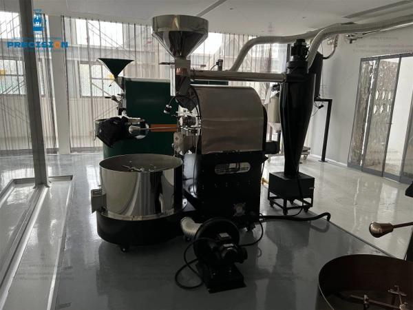 LPG Gas Coffee Roaster Machine 1.5Kg/hour with Stainless Steel Drum