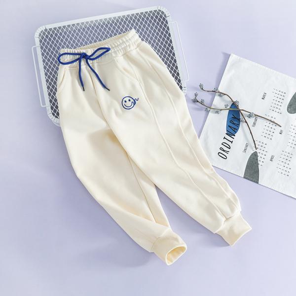 Изготовление одежды в хлопке девушек фарфора чистом задыхается мягкие брюки движения