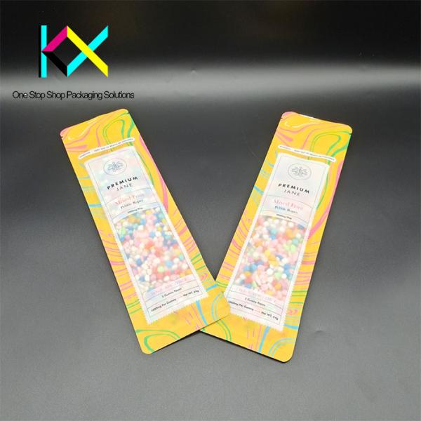 Customized Clear Medical Packaging Pouches Children Resistant Plastic Packaging Bags