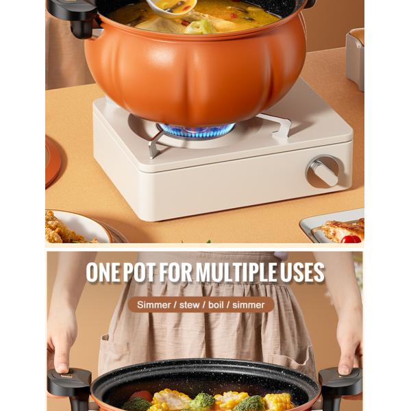 Большое покрытие ручки камня Maifan бака давления емкости 8L микро- не