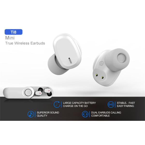 Long Cylindrical V5.1 Ipx5 Bluetooth Earphones Noise Cancelling Wireless Earbuds