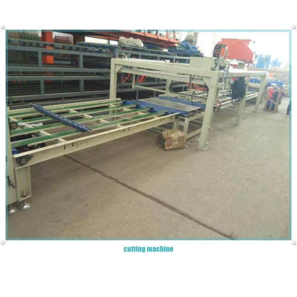 Cadena de producción del tablero del cemento de la fibra del panel de pared de bocadillo, cadena de producción del tablero del Mgo