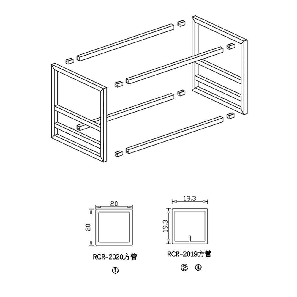 Custom Kitchen Storage Rack Cabinet Latest Design Metal Cupboard for Aluminum Dishes Dining Room Dining Islands & Carts