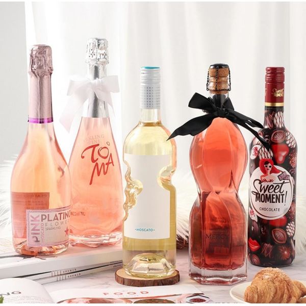 Odm Waterproof Glass Fruit Wine Bottle Sticker Label Design 80gsm