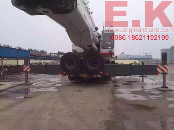 2005 ZOOMLION truck crane mobile crane 130ton crane lifting equipment, contruction hoist