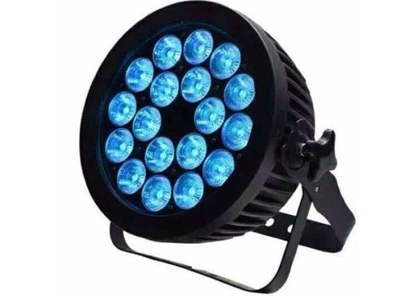 Pro Stage Lighting Led Par Light 9 x 10w Outdoor Water Proof Ip65 Sound Control For Tv Studios