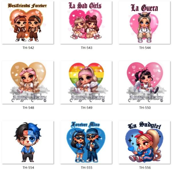 UVDTF packaging custom UV transfer stickers 16oz cup sleeve 20oz stickers DTF transfer labels