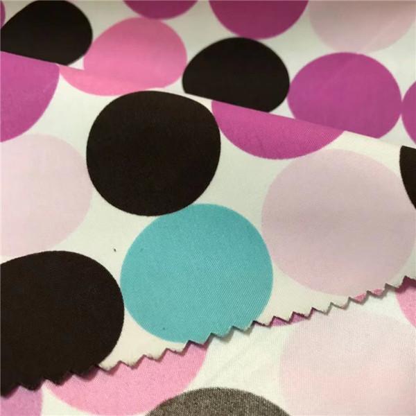100 Polyester Printed Microfiber Fabric 75DX300D 170gsm 150cm Water Proof Breathable