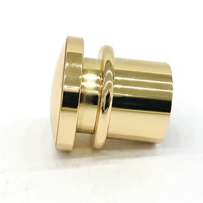 Classic Light Gold Color Zamak Aluminum Perfume Bottle Caps