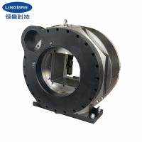 Lingman quatro mandíbulas Chuck rotativo automático pneumático de laser Chuck para tubo de metal
