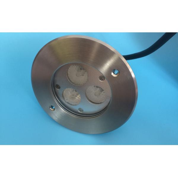 3W 9W 316 Stainless Steel LED Underwater Lights RGB 3in1 Embedded Type Underwater Light