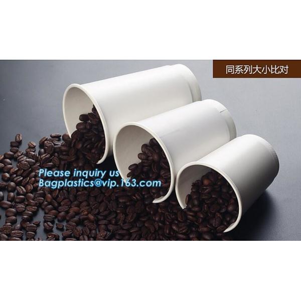 8 OZ Disposable Eco Friendly Coffee Paper Cup,Disposable kraft paper cup customizable coffee milk water juice cup PACKAG