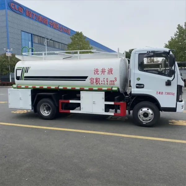 Dongfeng 6000 Liters Fuel Tanker Truck for Efficient Transport