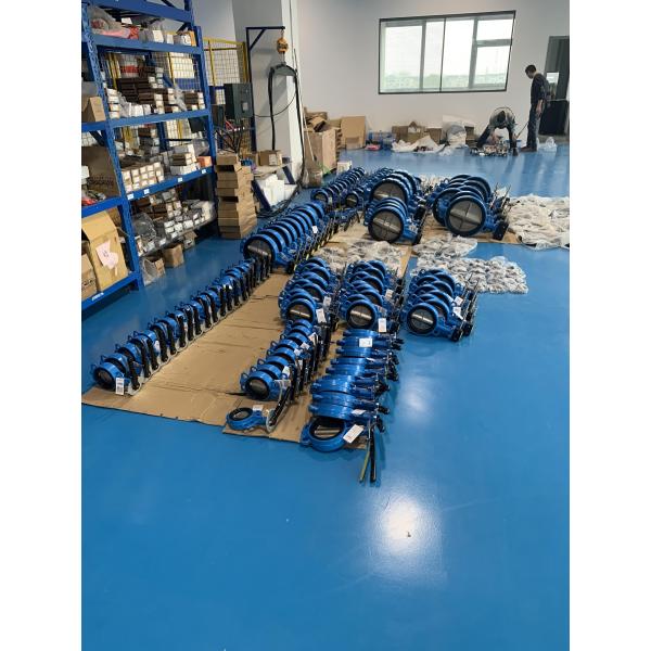 ДН125 Вентиляционный клапан для бабочек из углеродистой стали с уплотнением EPDM и нержавеющей сталью