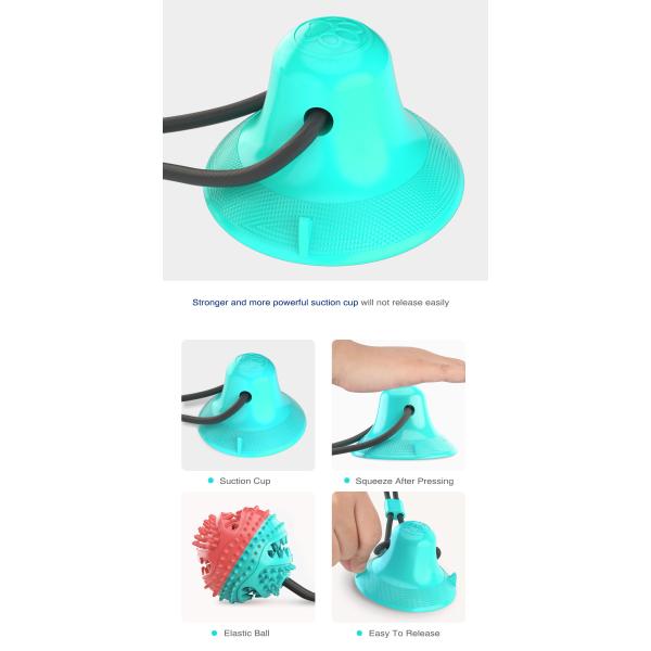 Любимец чашки всасывания собаки взаимодействующий забавляется молярный анти- ODM тренировки 400mm укуса