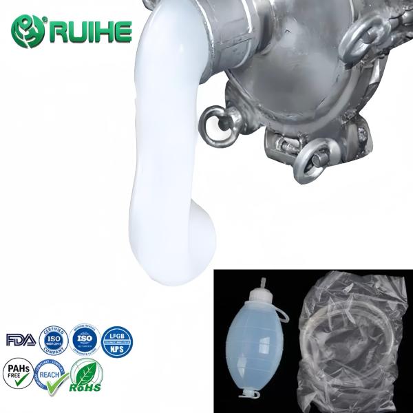 FDA 21 CFR 177.2600 High Transparent High Strength Medical Grade Silicone Rubber For Negative Pressure Ball