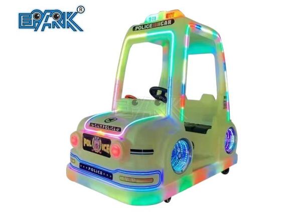 911 The Police Car Amusement Park Parent-Child Double Children'S Electric Roof Car