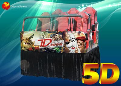 Água profissional do sopro do equipamento do cinema da realidade virtual 5D a enfrentar