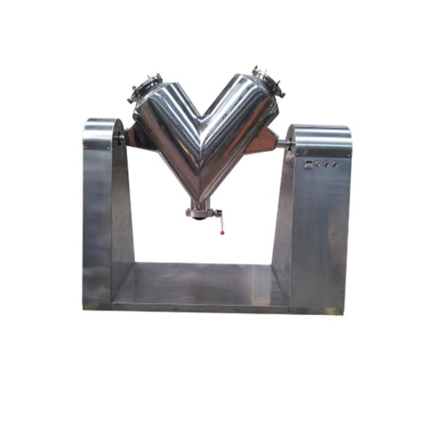 Chemical Coffee Herbal Medicine V Shape Powder Mixer Smooth Polishing surface