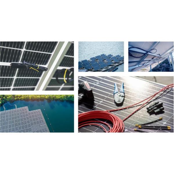 Tinned Copper PV Solar Cable H1z2z2-K TUV UL Approval 2.5-185mm2
