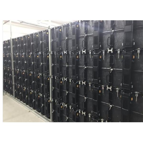 P10.4 Semi Outdoor Rental LED Display With Die Cast Aluminum Housing Waterproof