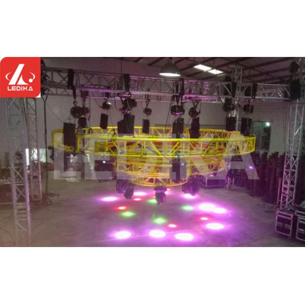 Roof Decorate Lighting Aluminum Box Truss Frame System 1m Diameter