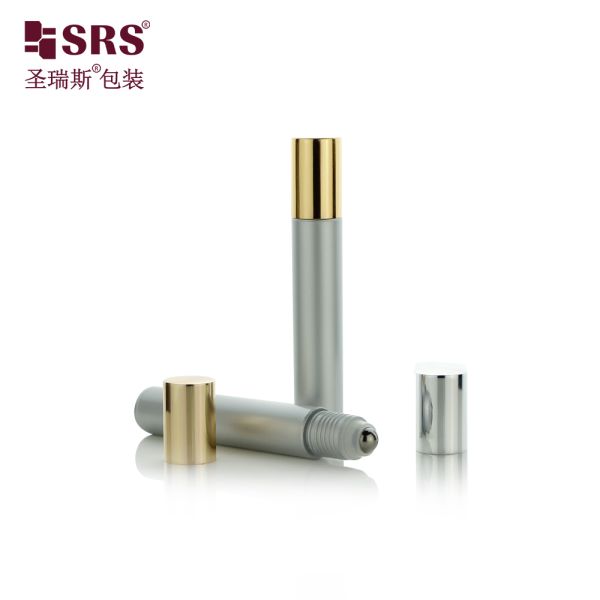 RPA 15ML Injection Custom Color PP Roller Ball Bottle For Eye Serum Gel